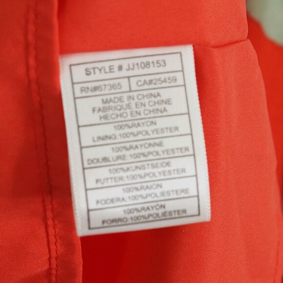 Jack By BB Dakota Womens Maxi Dress Size M Red Floral Cottagecore Romantic - Picture 4 of 8